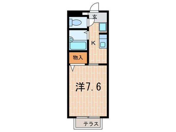 ステュディオ芦屋山手の物件間取画像